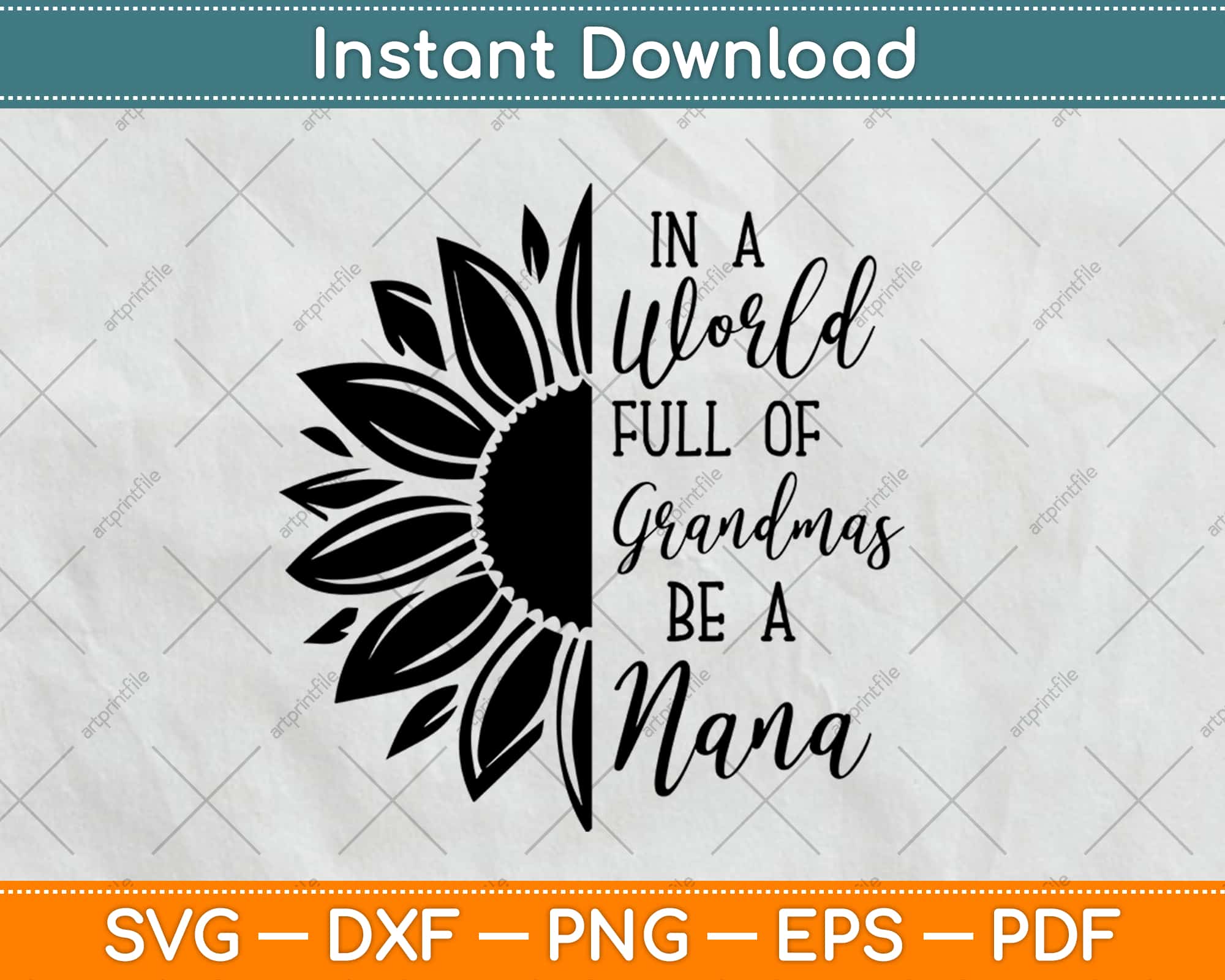 Free Free 140 Sunflower Nana Svg SVG PNG EPS DXF File