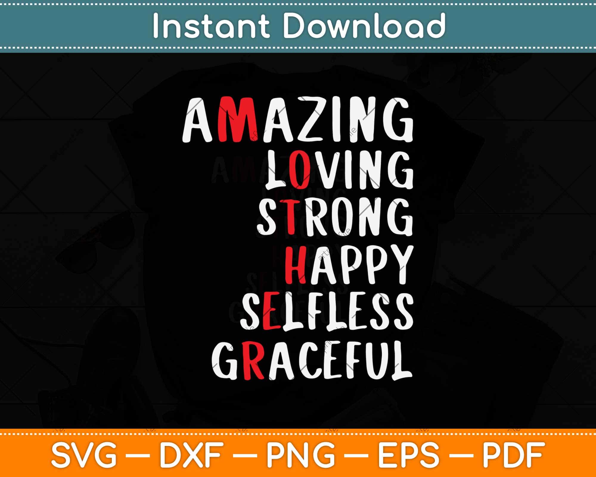 Download Mom Definition Amazing Loving Strong Mother S Day Svg Png Dxf File Artprintfile