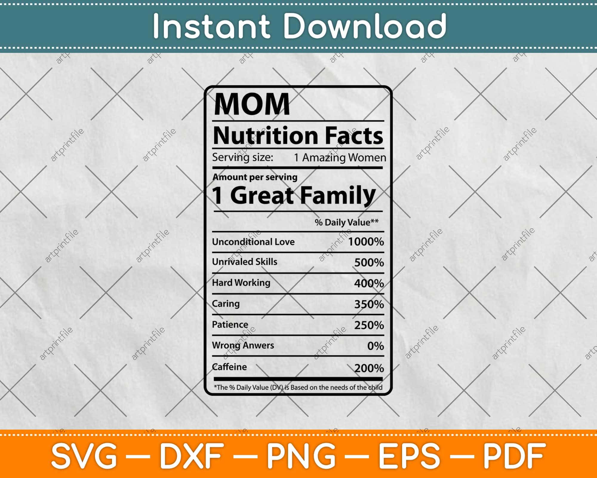 Free Free Mom Nutrition Facts Svg Free 416 SVG PNG EPS DXF File