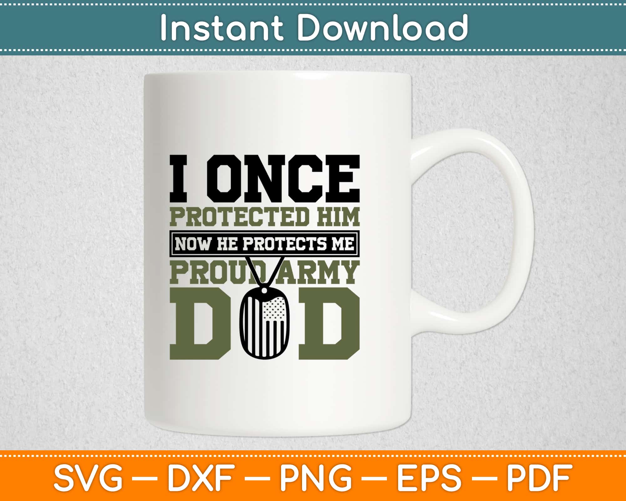 Download Proud Army Dad Son Svg Png Craft Cut File Artprintfile