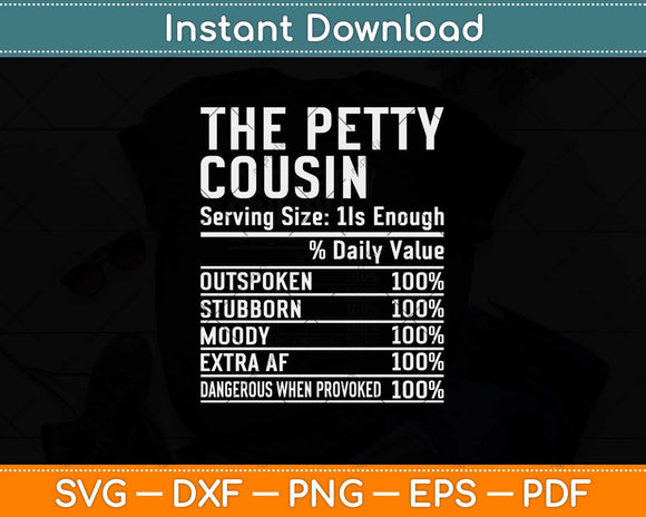 Download The Petty Cousin Funny Family Reunion Svg Png Dxf Cutting File Artprintfile