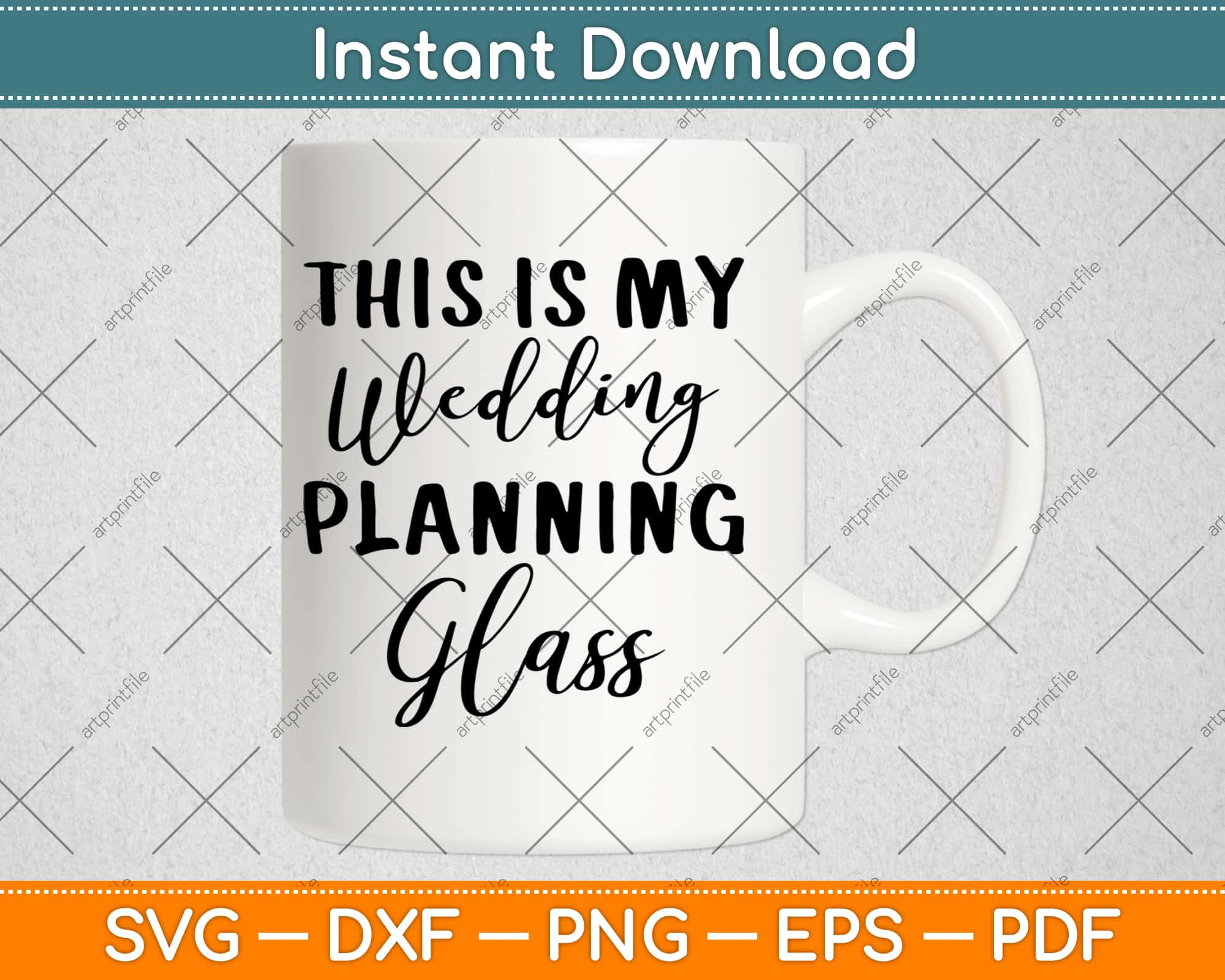 Download This Is My Wedding Planning Glass Svg Png Dxf Digital Cut File Instant Download Artprintfile