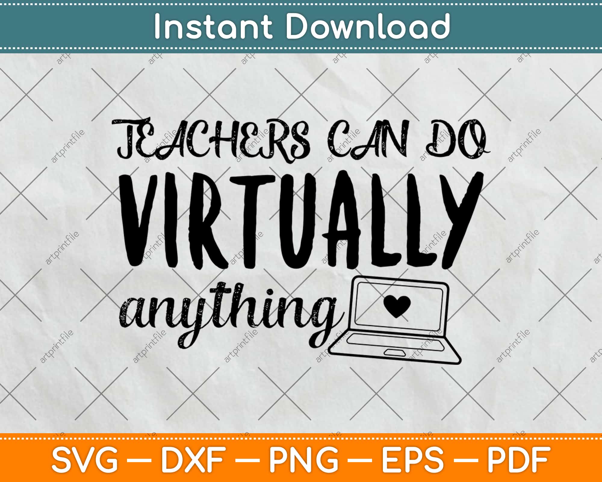 Download Virtual Teacher Back To School Svg Png Dxf Digital Cutting File Instant Download Artprintfile