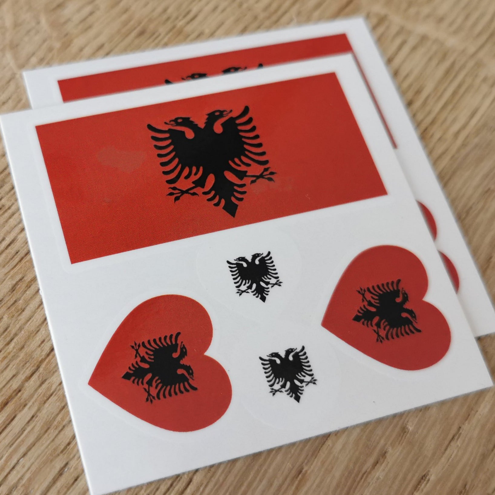 Albanian Eagle Temporary Fake Tattoo Sticker Set of 2  Amazonde Beauty