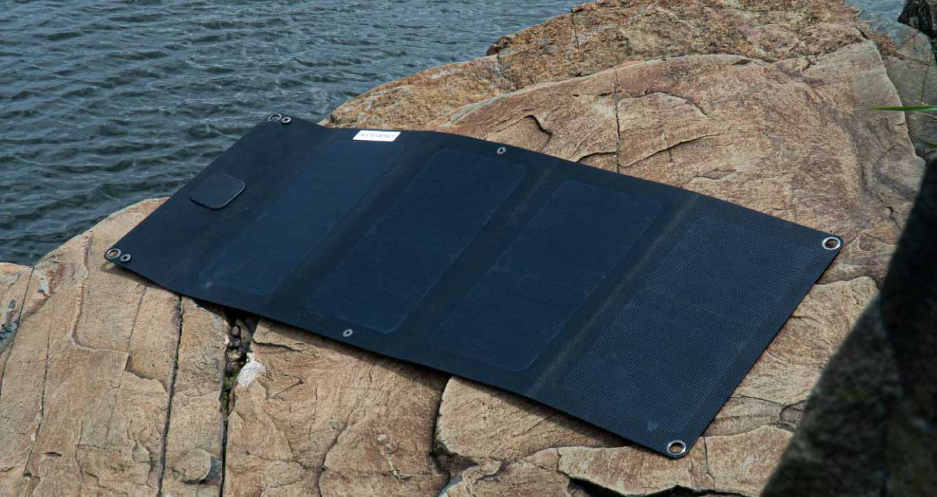 Portable Solar Panel for a Backpacking Trip