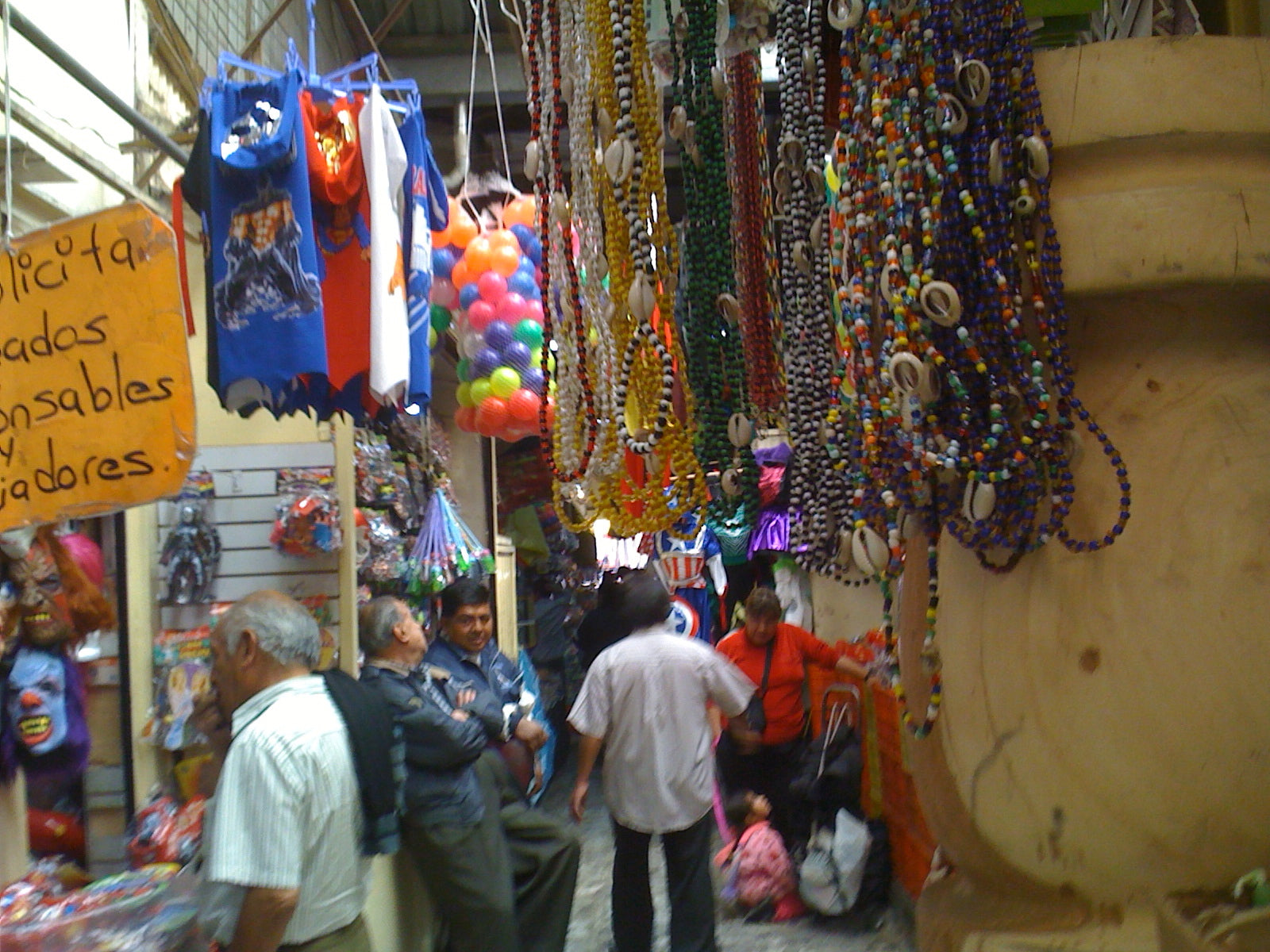 Market Scene in Mexico City