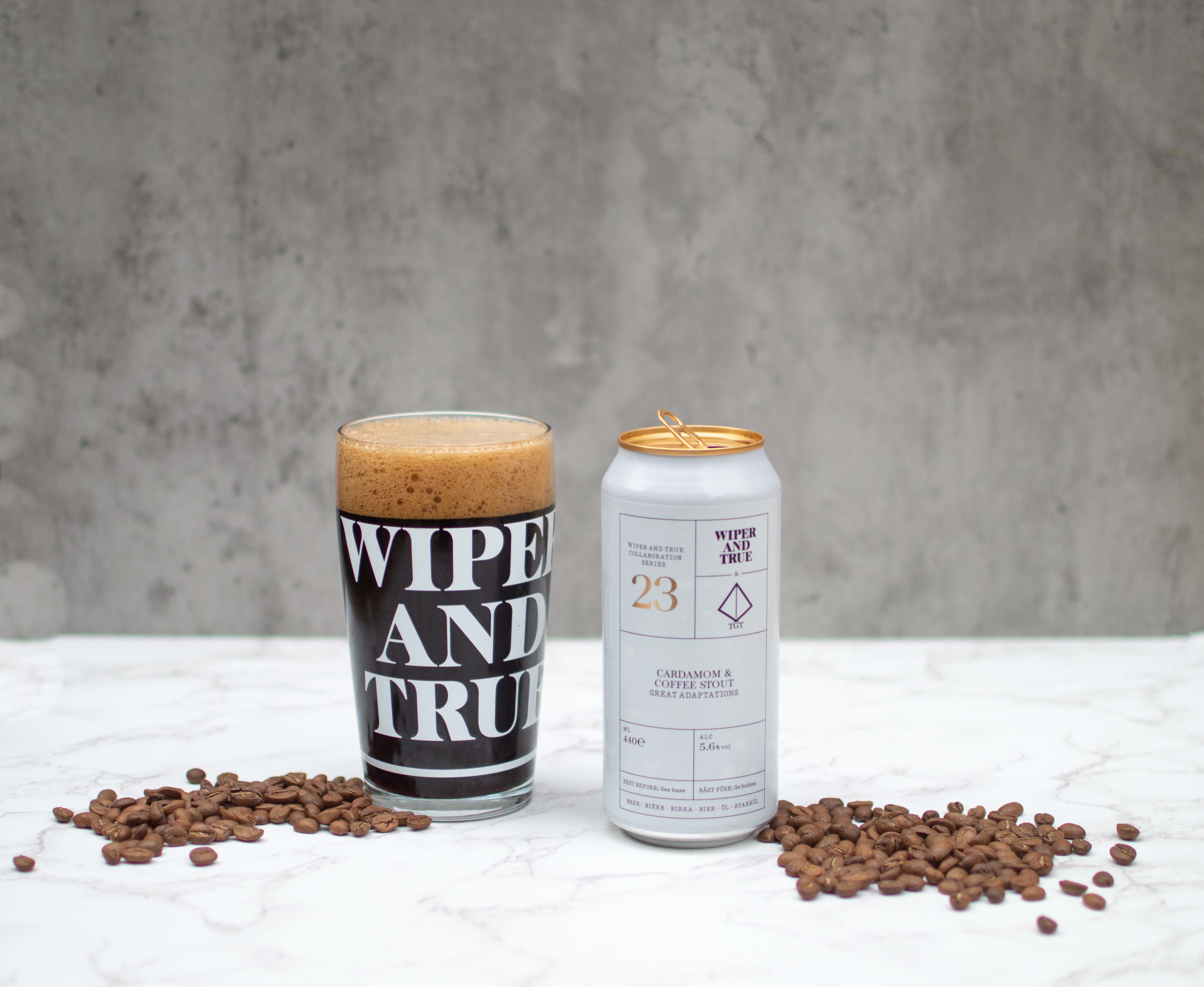 Great Adaptations Cardamom & Coffee Stout by Wiper and True & The Glacier Trust