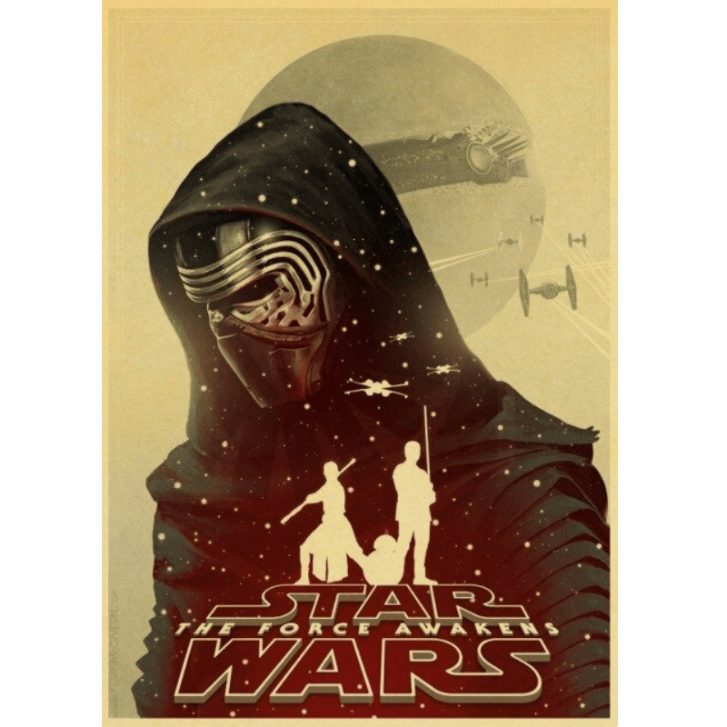 Star Wars Retro Poster