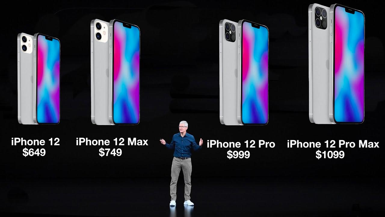 iPhone 12/mini/Pro/Max : prix, nouveautÃ   ©s & date de sortie