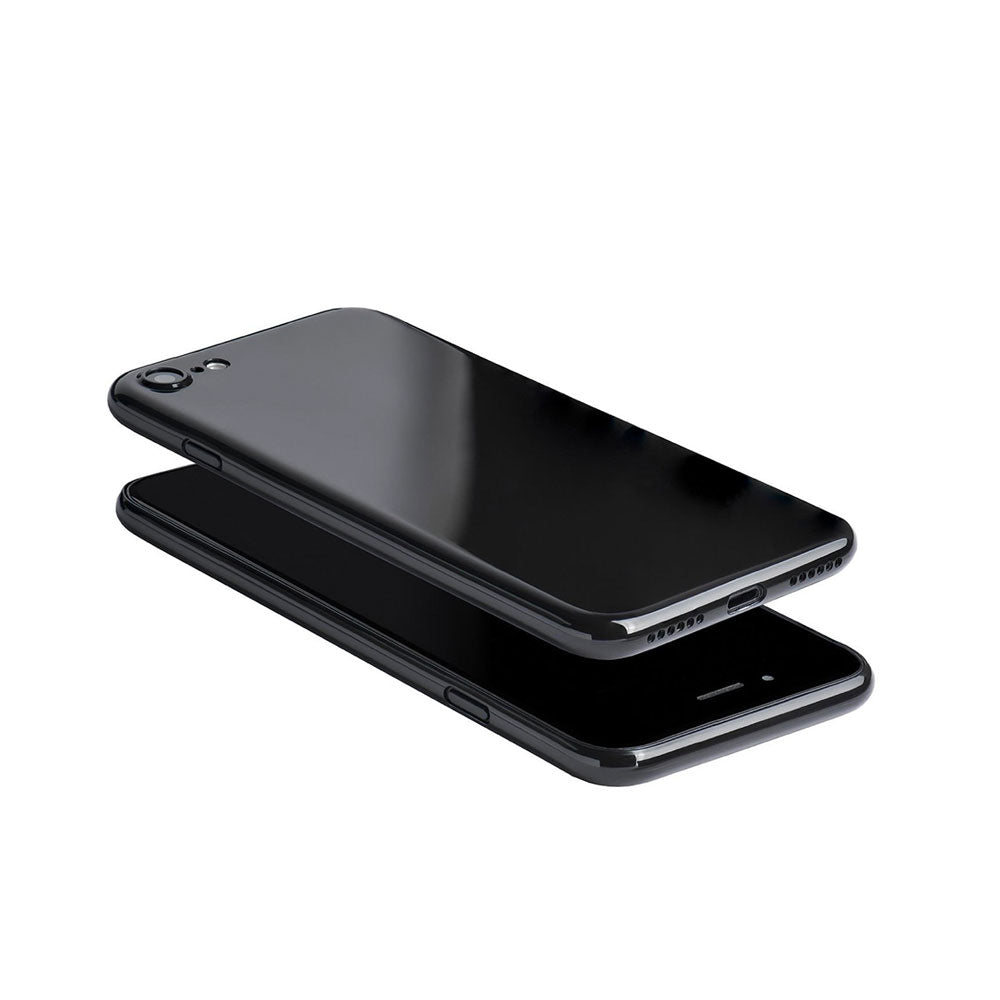 coque jet black iphone 8