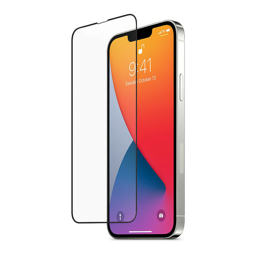 Apple iPhone 13 Pro Max Coque Liquid Silicone + Verre Trempé 9H (5D