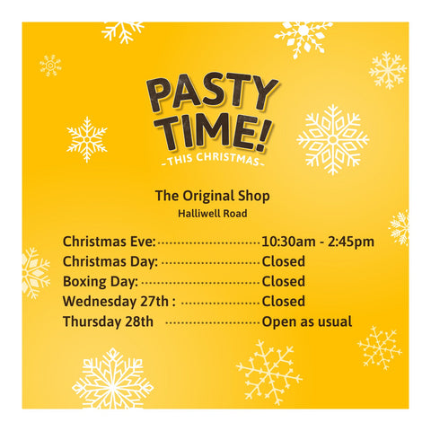 Carrs Christmas Opening Times - Halliwell Road