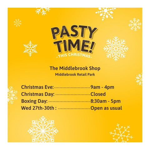 Carrs Christmas Opening Times - Middlebrook