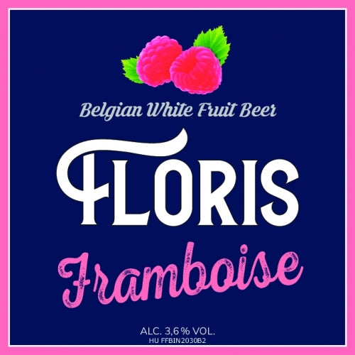 Floris Framboise - Huyghe Brewery - Raspberry Belgian Fruit Beer, 3.6% –  Raynville Superstore