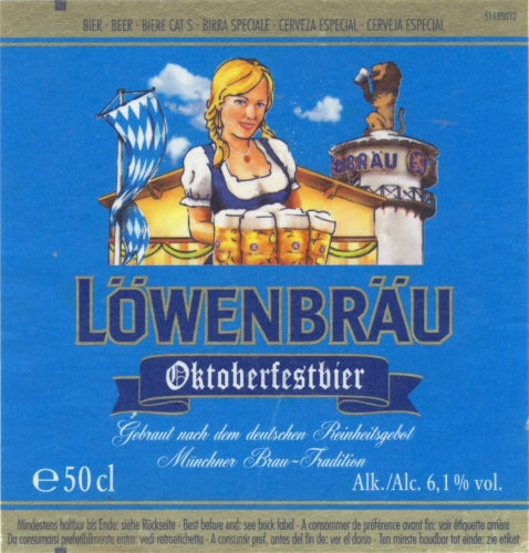 Löwenbräu Oktoberfestbier - Löwenbräu - Oktoberfestbier, 6.1%, 500ml B –  Raynville Superstore