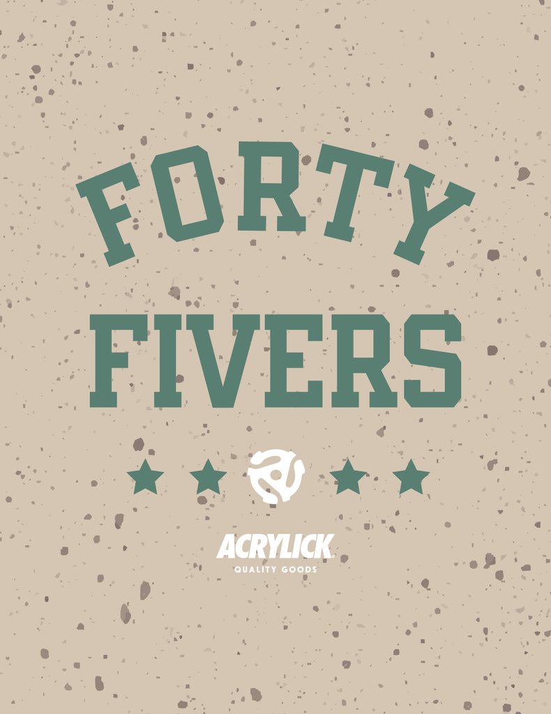 Acrylick - 45ers Forty Fivers Tee, T-Shirt