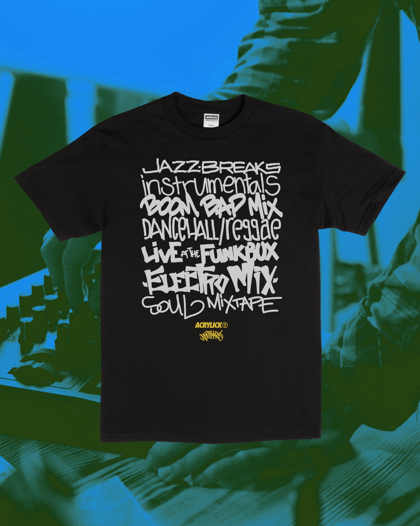 Acrylick x Rhettmatic T-shirt - Beat Junkies