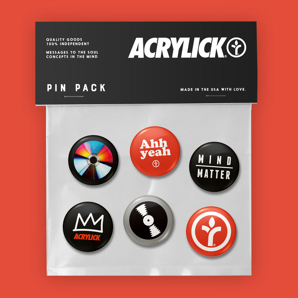 Acrylick Pin Pack