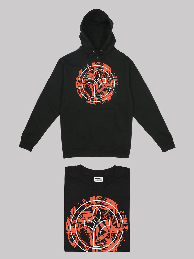 Acrylick Harvest Icon Hoodie and Tee