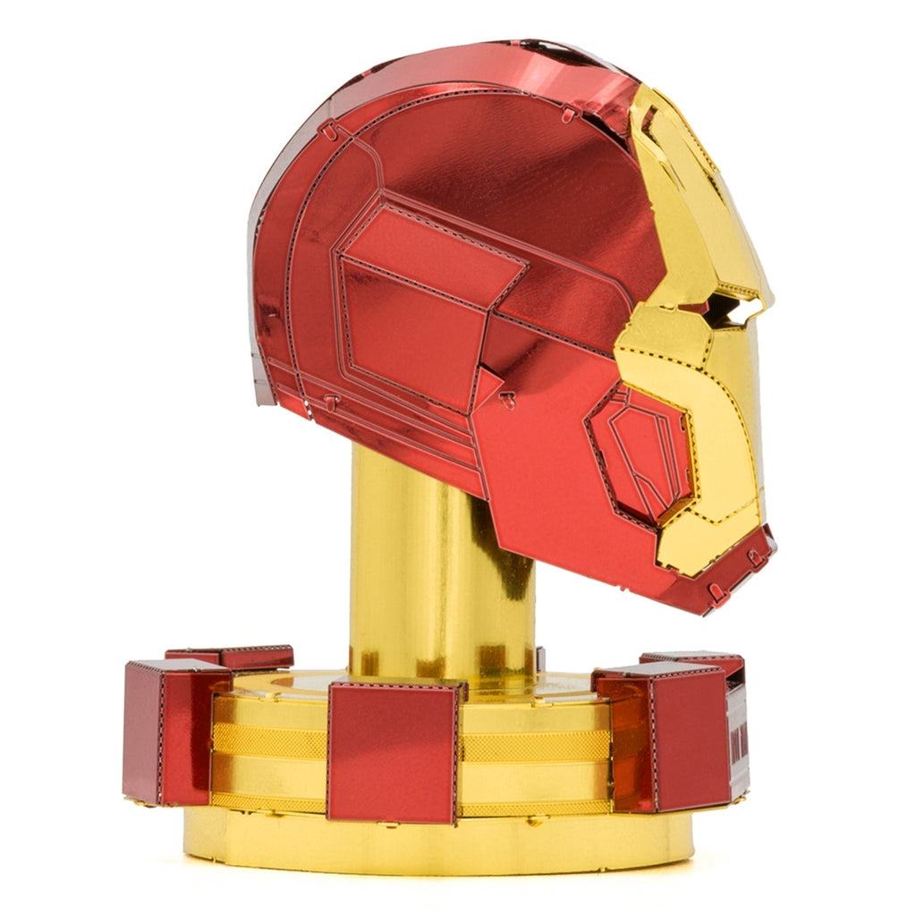 metal earth iron man helmet