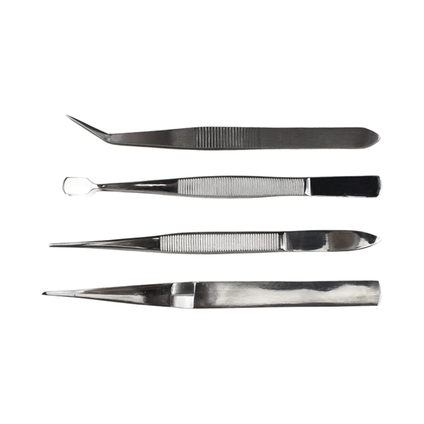 Excel 4-Piece Tweezers Set