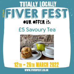 Papilio Fiver Fest Offer: £5 Savoury Tea