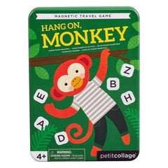 Photo of Hang On, Monkey travel game. A magnetic version of Hangman.