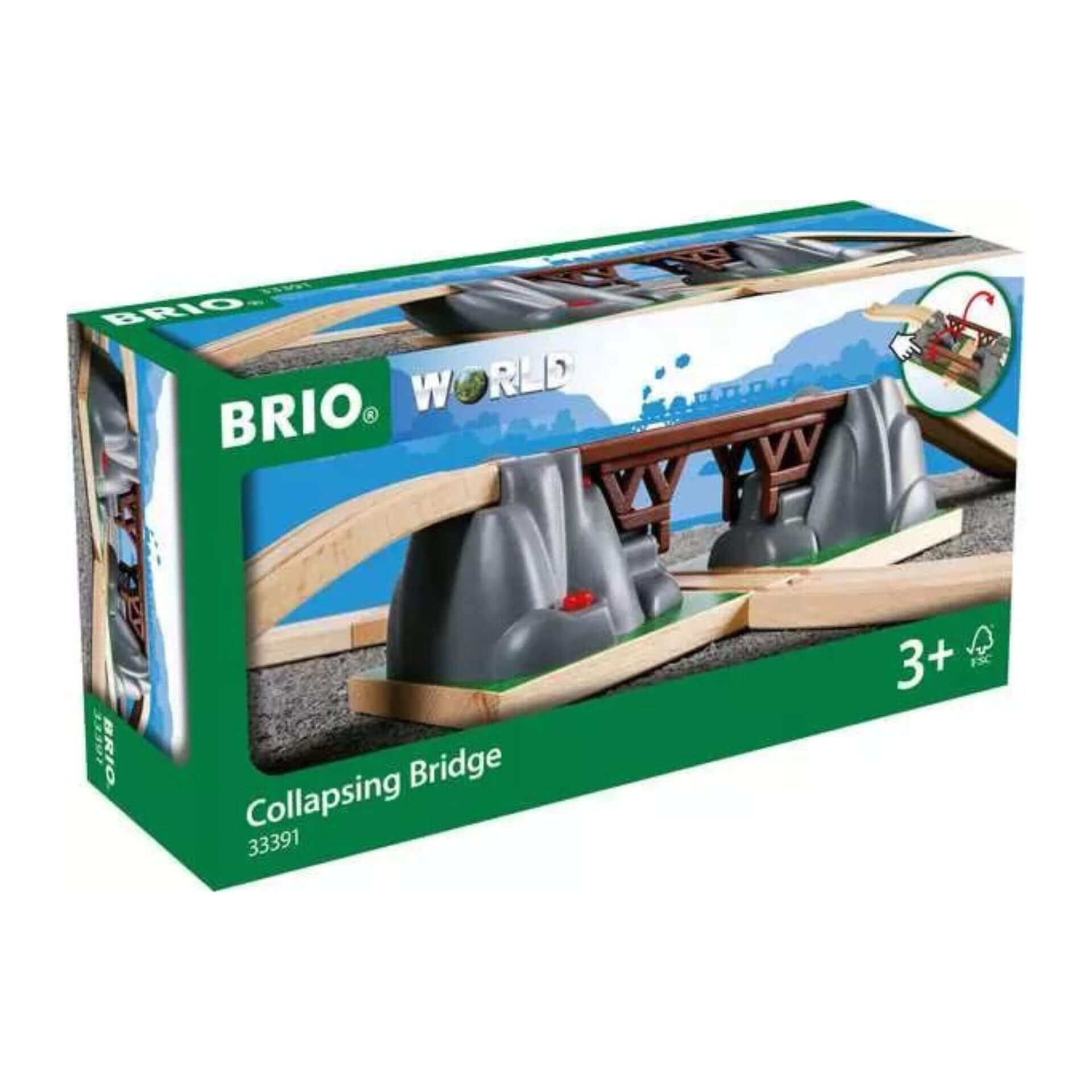 brio collapsing bridge