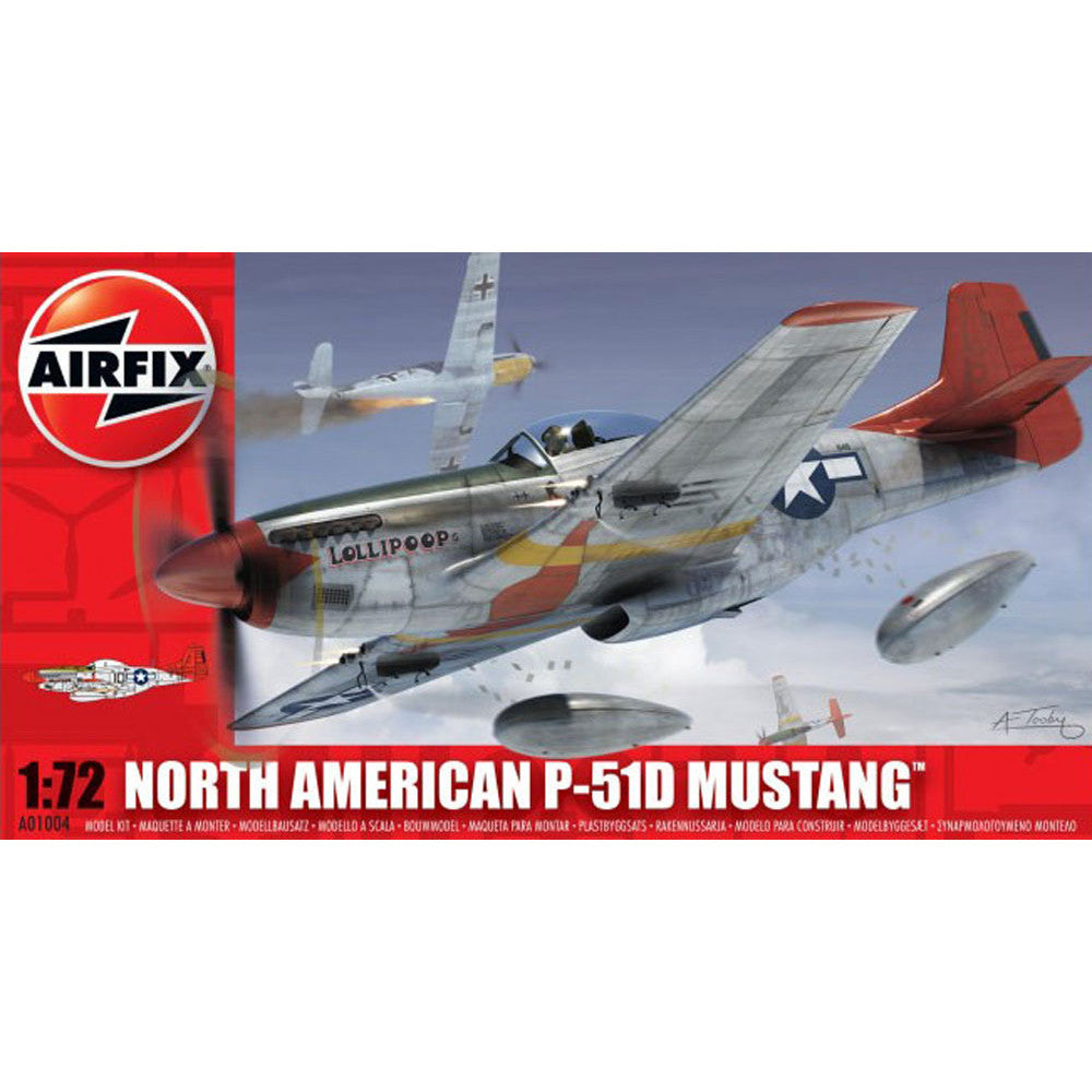 Maquette Mustang IV Kit Complet - 1/72 - AIRFIX A55107A