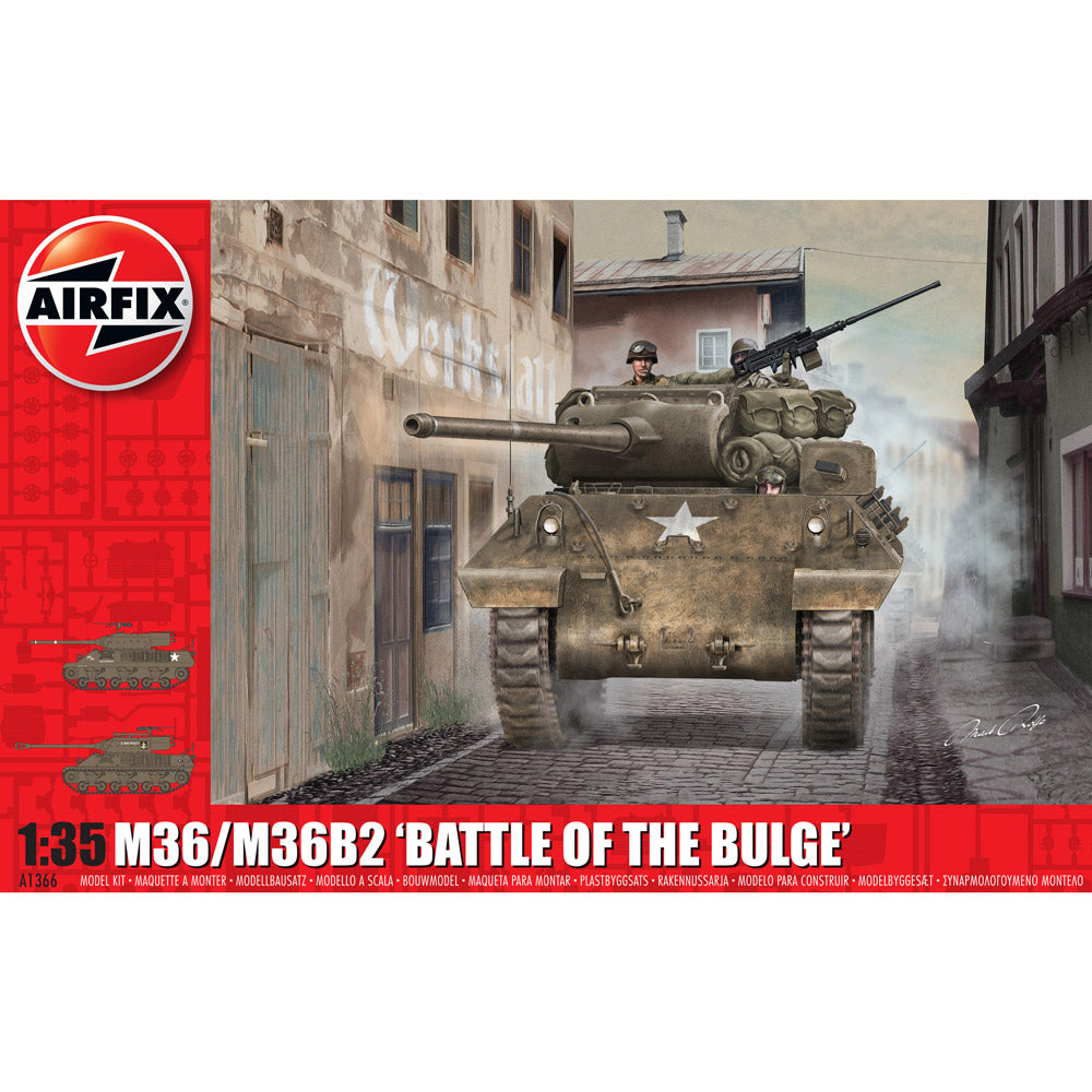Airfix M36/M36B2 Battle of the Bulge 1:35 1366 – Leading Edge Electronics  Leongatha