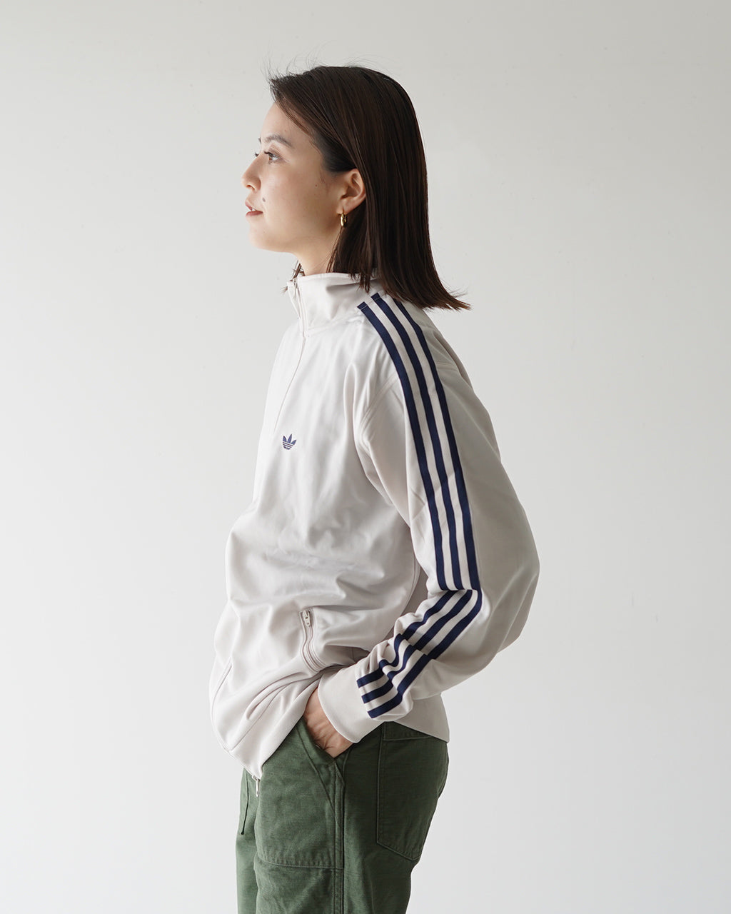 adidas apparel アディダス アパレル ベッケンバウアー トラックトップ ...