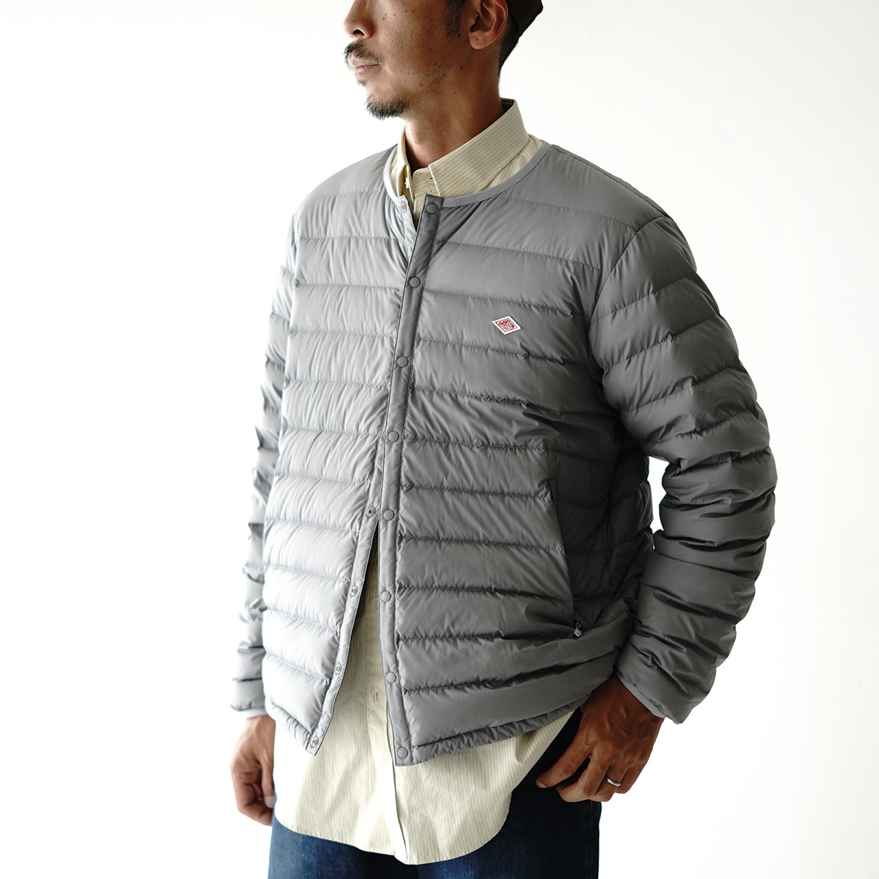 DANTON ダントン インナー ダウン クルーネック ジャケット INNER DOWN CREWNECK JACKET DT-A0001 –  Crouka