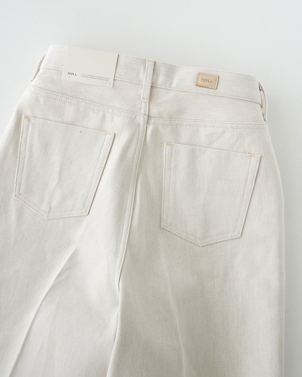 NEPLA. ワイドパンツ CREAM WOWID-5S | 春夏 レディース 軽やか