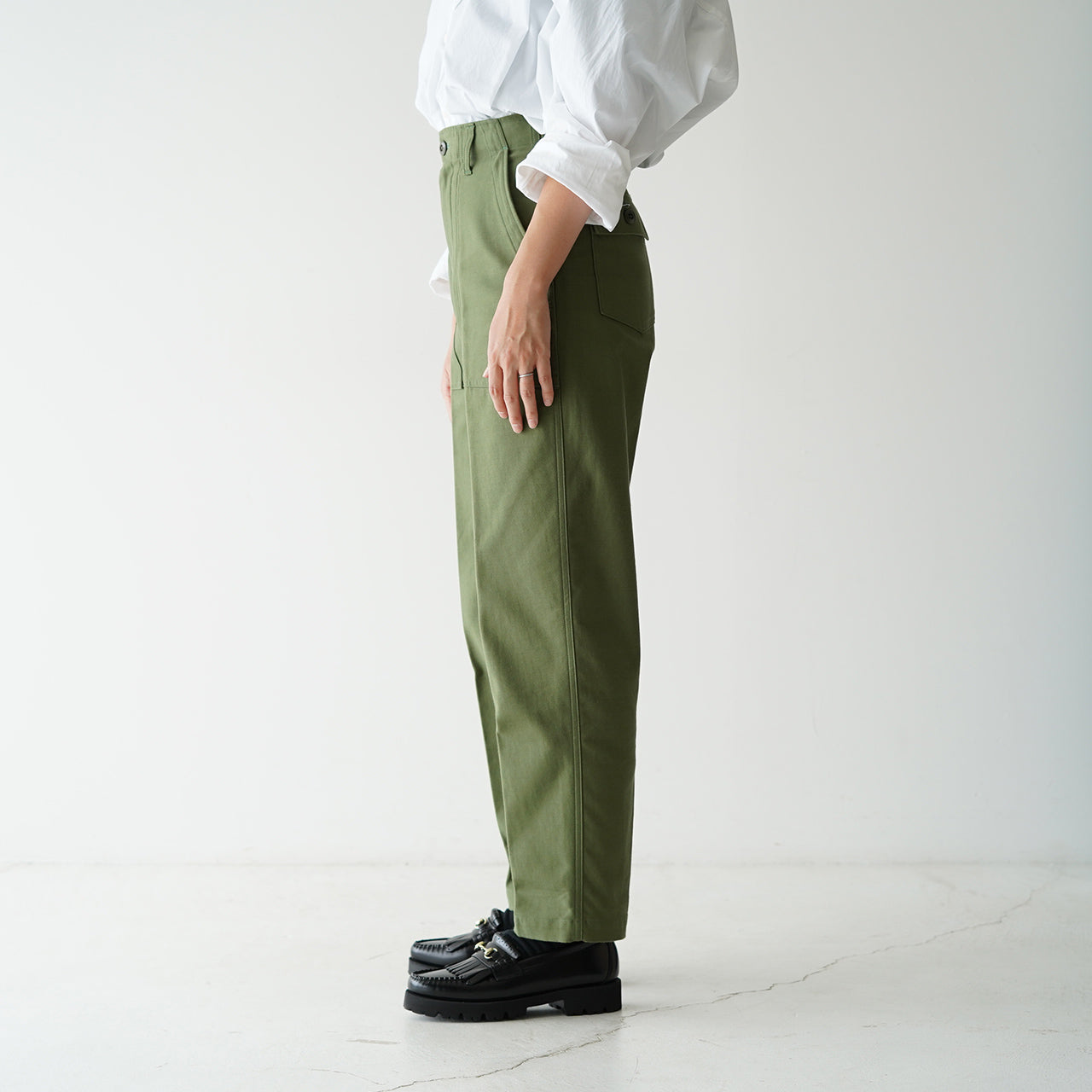 THE SHINZONE BAKER PANTS KHAKI 40