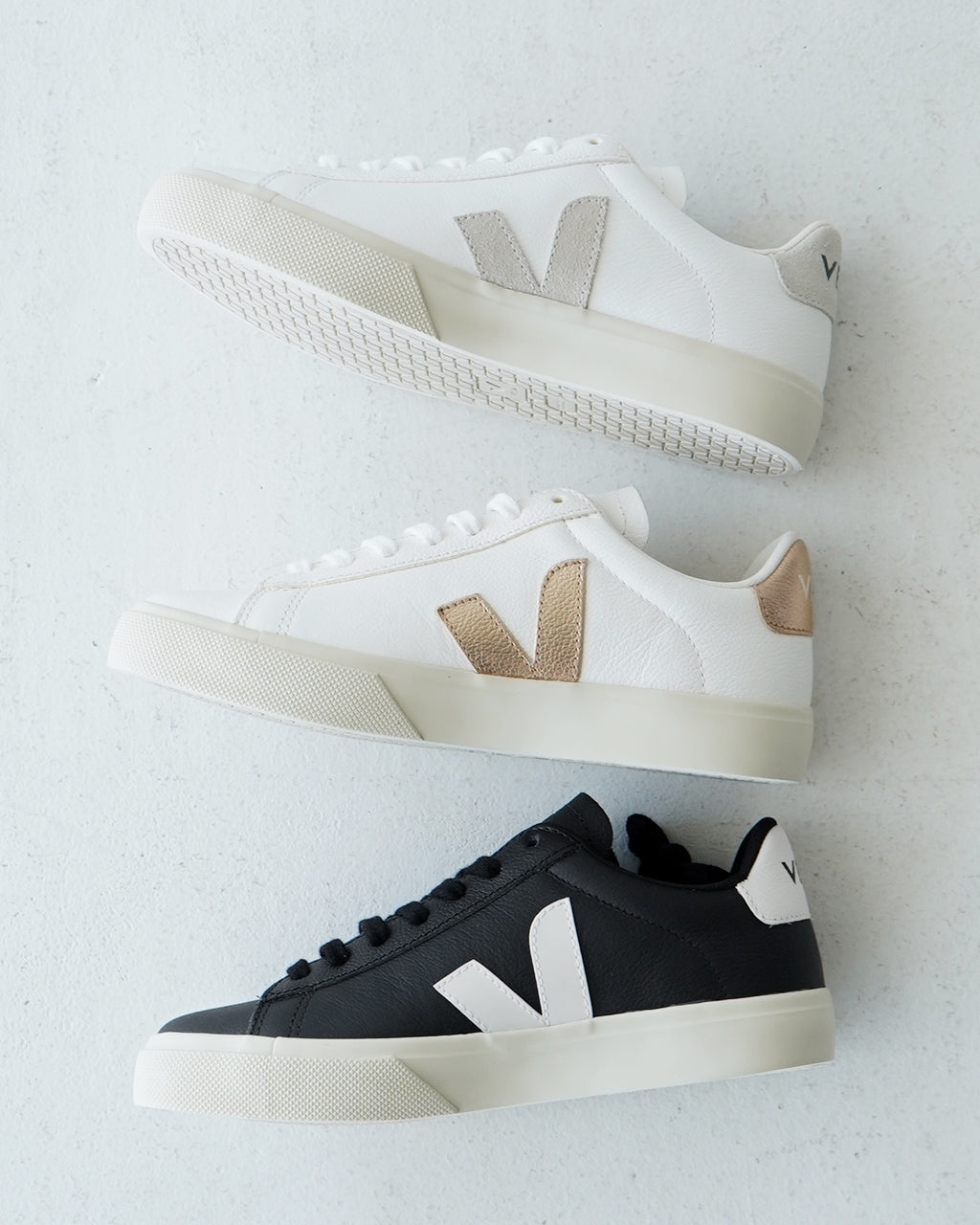 VEJA ヴェジャ ベジャ カンポ クロムフリー レザー Campo Chrome Free Leather ローカット スニーカー VJC