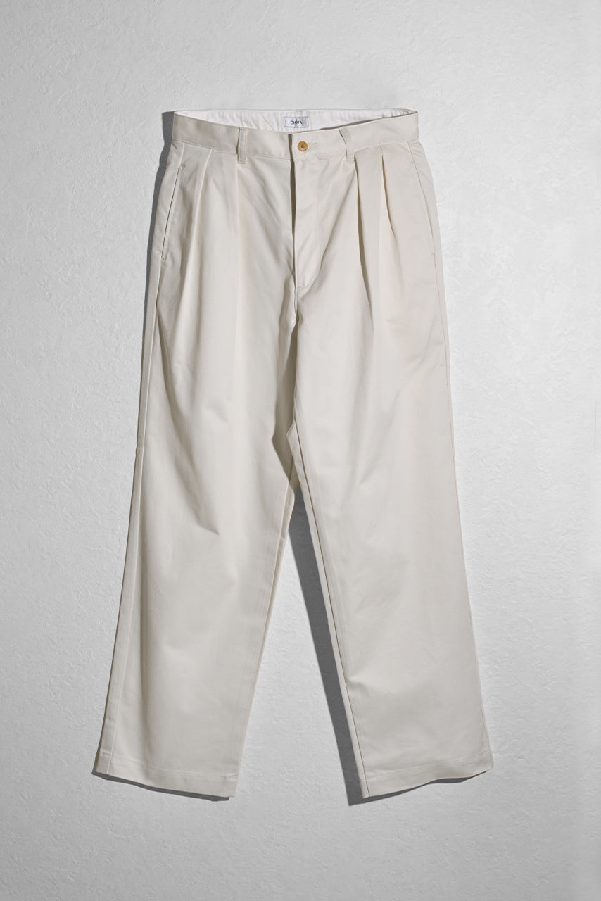 CIOTA 2 Tuck Chino Cloth Pants シオタ チノパンパンツ - ワーク 