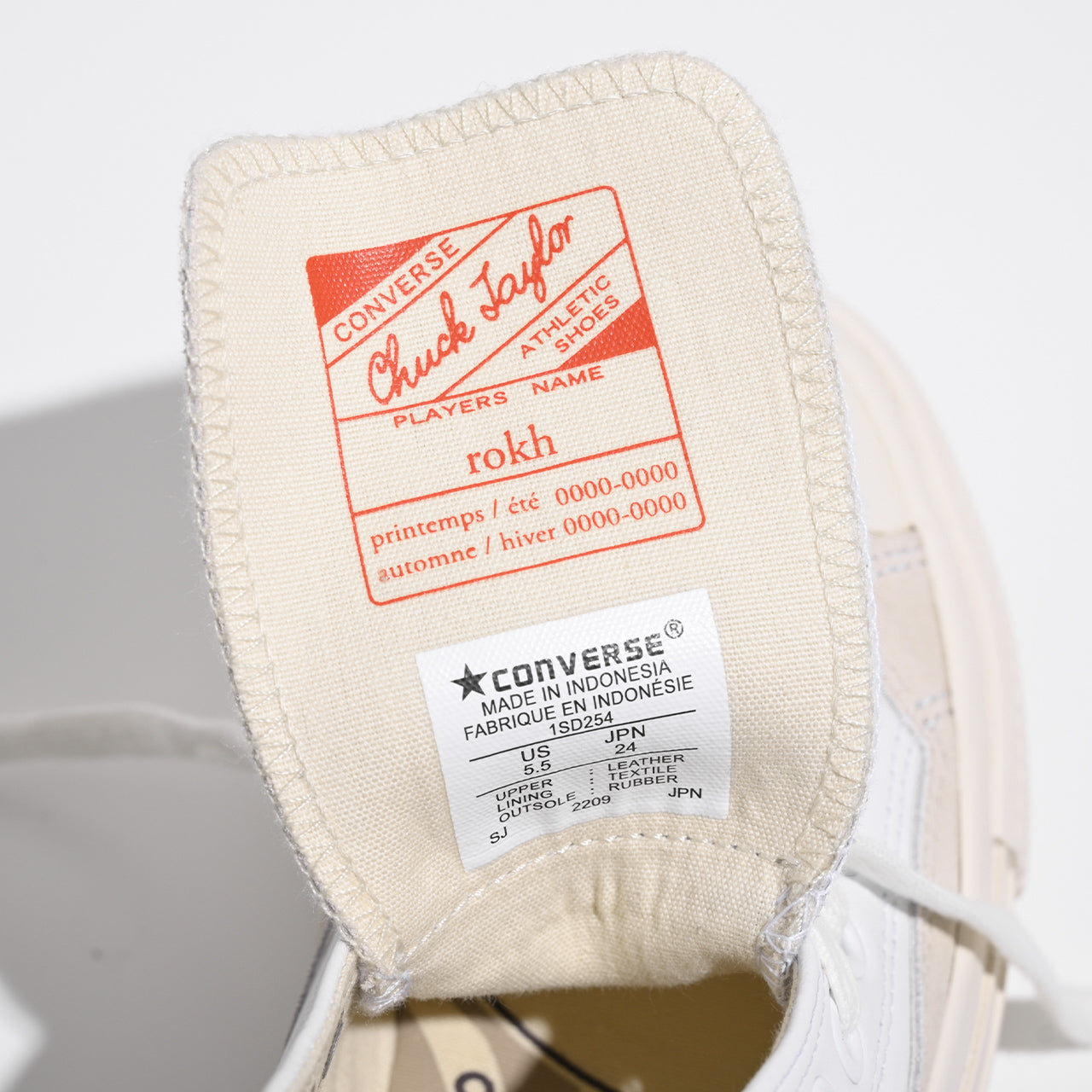 半額SALE／ コンバース コンバース ADDICT × TAYLOR ROKH CHUCK ネイビー TAYLOR 25.0cm スニーカー 靴