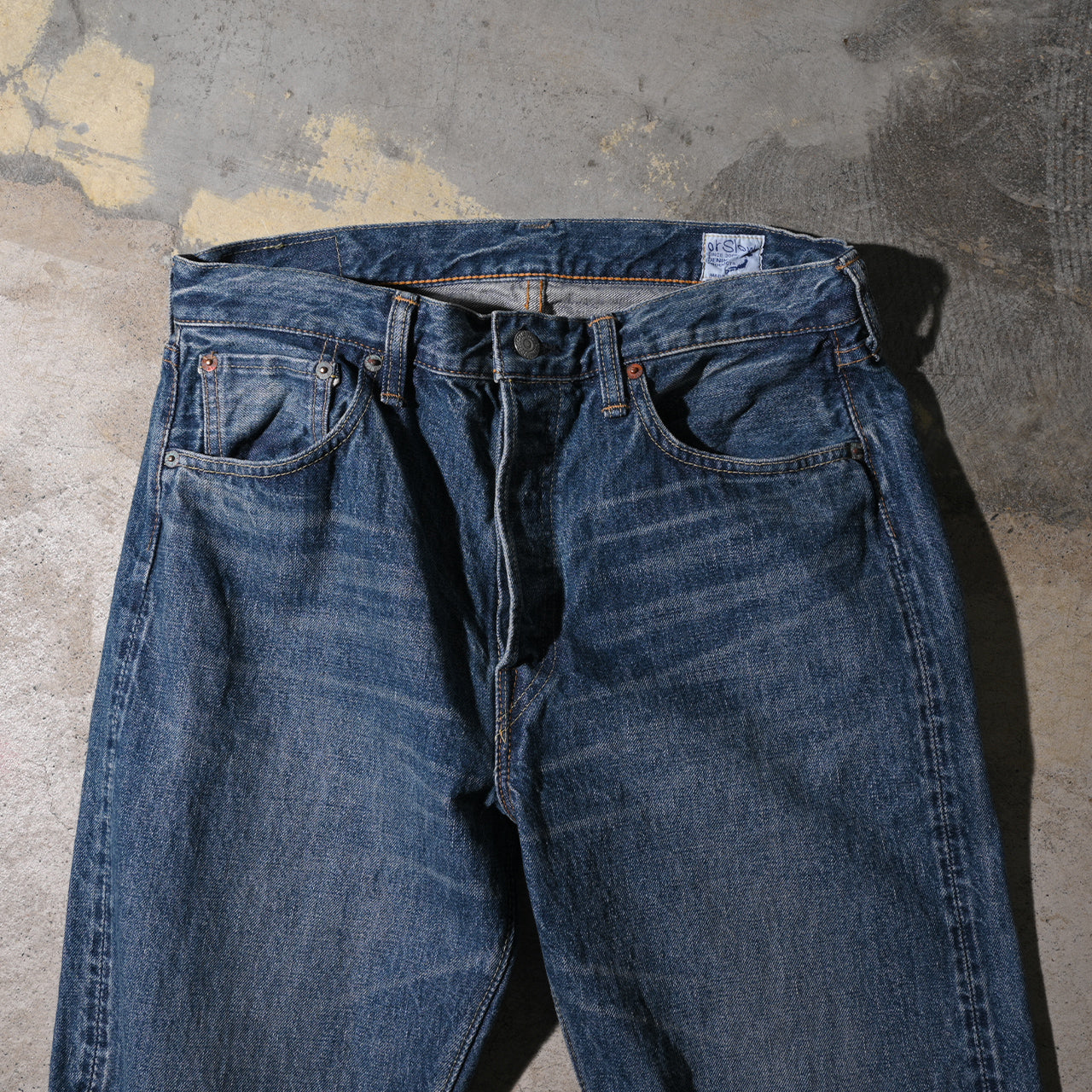 orSlow オアスロウ 105 スタンダード セルビッジ デニム 105 STANDARD SELVEDGE DENIM 2YEAR WA