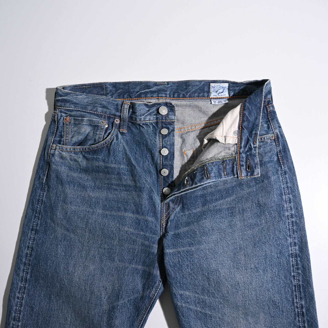 orSlow オアスロウ 105 スタンダード セルビッジ デニム 105 STANDARD SELVEDGE DENIM 2YEAR WASH  01-1050-84 【送料無料】