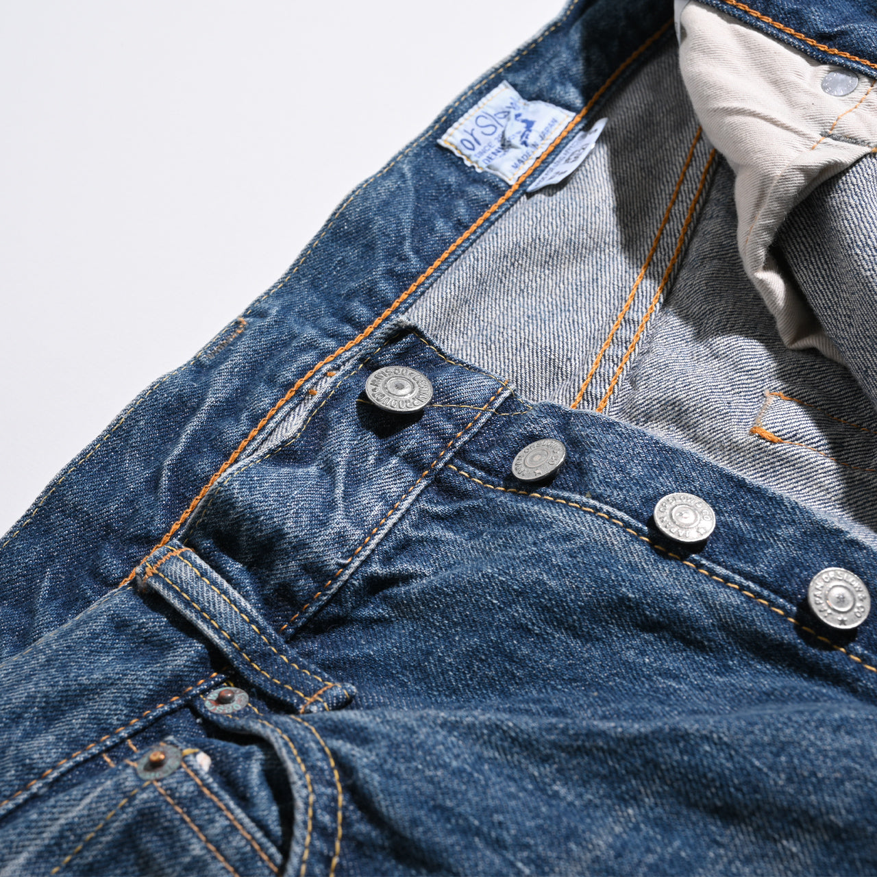 orSlow オアスロウ 105 スタンダード セルビッジ デニム 105 STANDARD SELVEDGE DENIM 2YEAR WASH  01-1050-84 【送料無料】