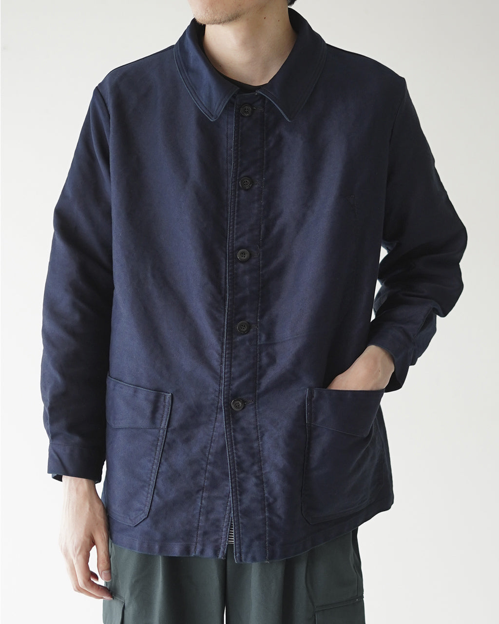 Outil ウティ モールスキン ジャケット veste thiers OU-T014-1【送料 ...