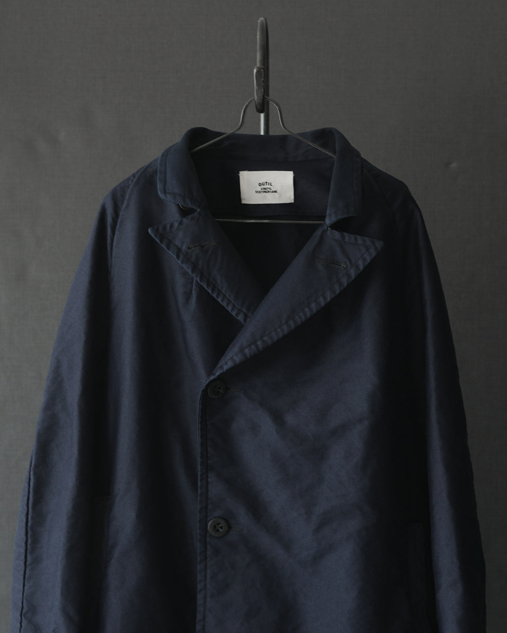 Outil ウティ モールスキンコート manteau Loulle OU-T015 【送料無料