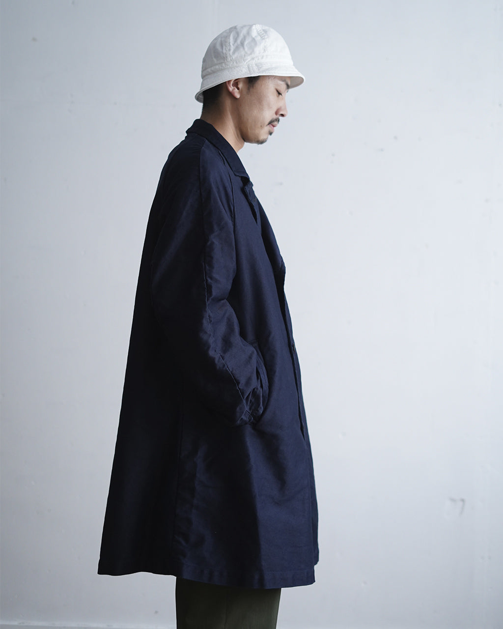 Outil ウティ モールスキンコート manteau Loulle OU-T015 【送料無料】