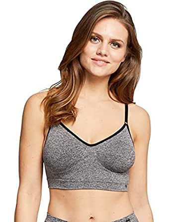 Odlo - Women's Sports Bra Padded Seamless Soft 2.0 - Sports bra - Light  Grey Melange | XS