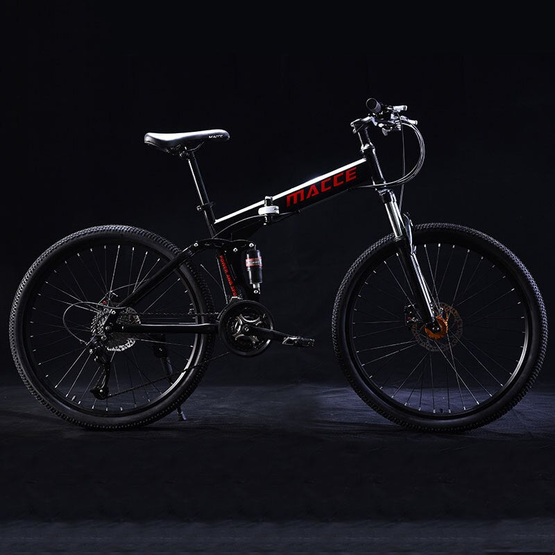 adult folding mountain bike