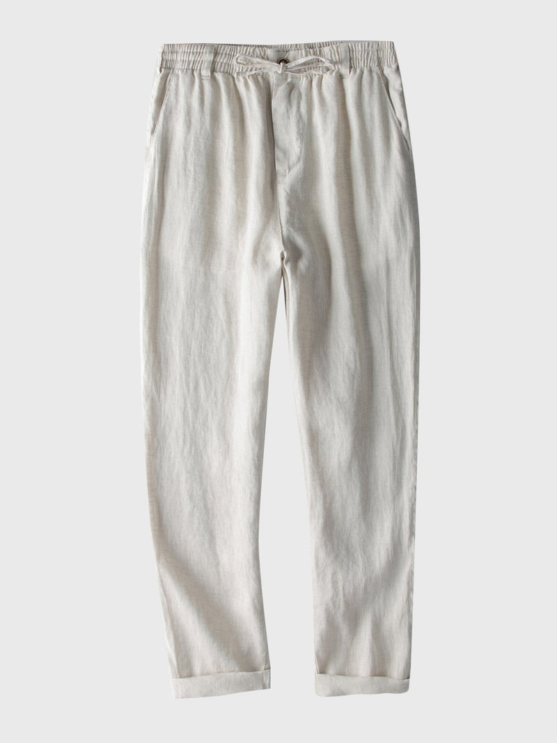 thin linen trousers