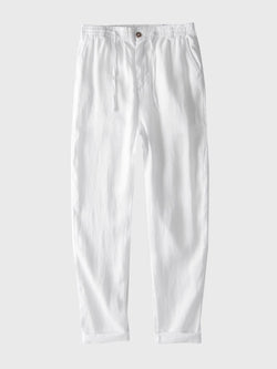 thin linen trousers