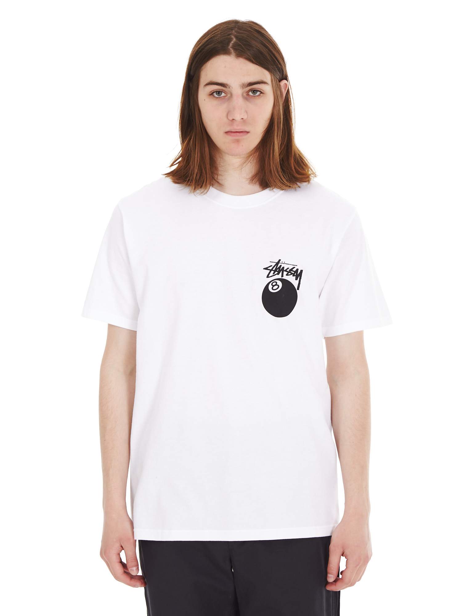 Stussy Born x Raised 8 Ball Tee White+radiokameleon.ba