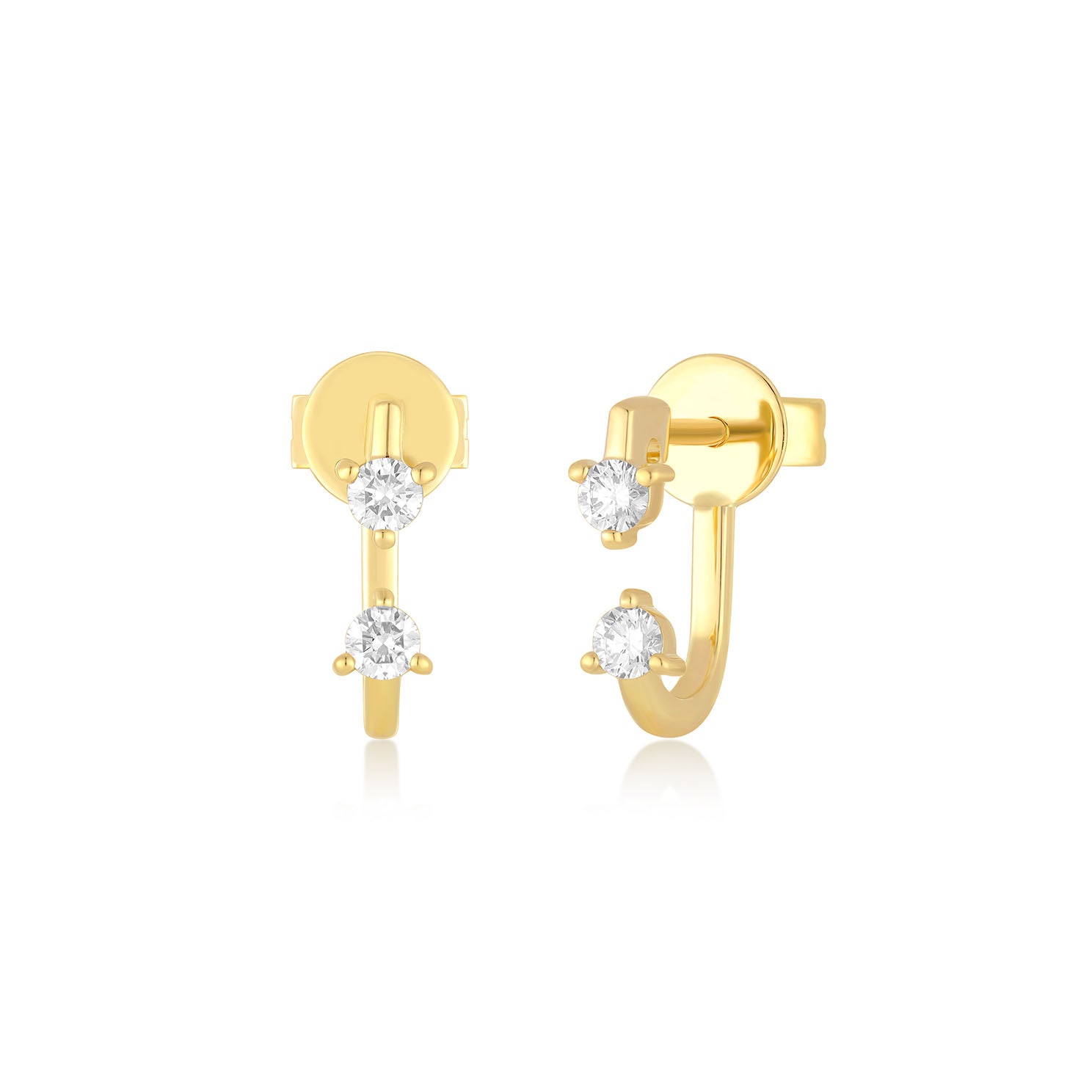 Latest Gold And Diamond Stud Earrings Designs For Kids/Baby Tops/Teenage...  | Diamond, Diamond earrings studs, Stud earrings