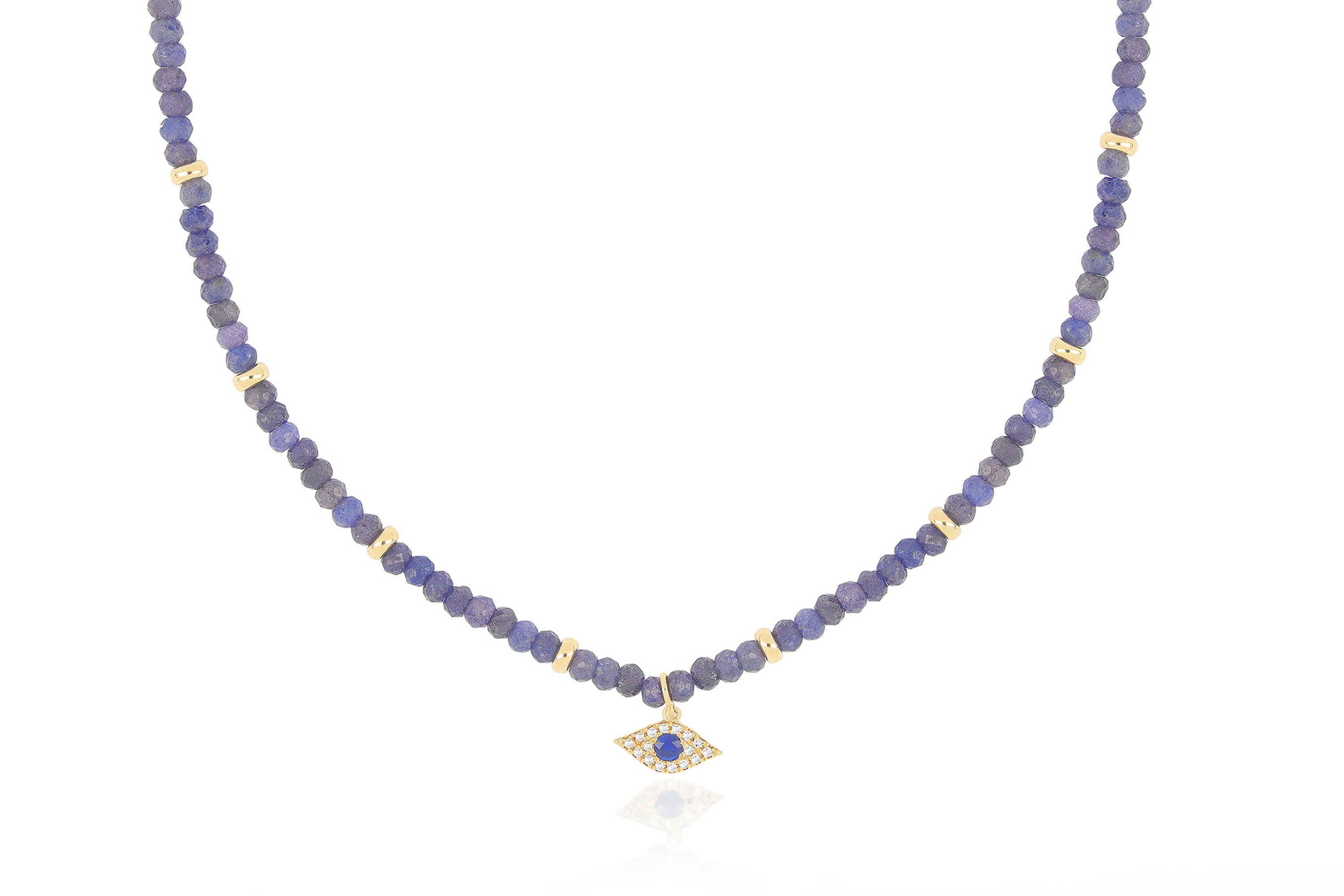 WEISS Sassy Sapphire / Navy Blue BRILLIANT Rhinestones Necklace